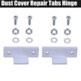 thumbnail image 5 of ALLTIMES Record Player Cover Repair Hinge Set for Technics SL-Q2, SL-Q3, SL-D1, SL-Q200, SL-B1, SL-DD2, SL-3200, Durable Aluminum Alloy, 5 of 8