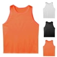 thumbnail image 1 of Aboser Breathable Mesh Tank Tops Men Athletic Gym Workout Shirts Moisture Wicking Sleeveless Tanks Solid Color Quick Dry Sport Tee Shirt, 1 of 6