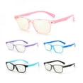 thumbnail image 2 of New Baby Anti-blue Light Silicone Glasses Brand Children Soft Frame Goggle Plain Glasses Kids Eye Fame Eywear fashion New, 2 of 6