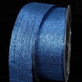 thumbnail image 2 of The Ribbon People Metallic Blue Wired Craft Ribbon 2.5" x 27 Yards, 2 of 2