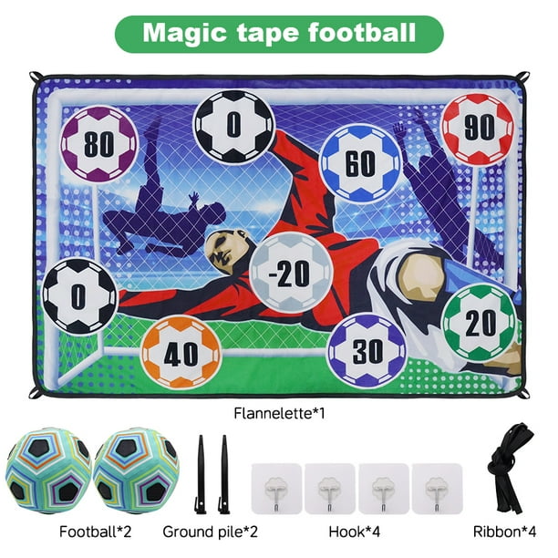 Juego de alfombrillas de fútbol para niños, juguetes de fútbol para interiores y exteriores, juegos de fútbol competitivos multijugador, entrenamiento de fútbol, regalos para niños