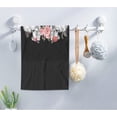 thumbnail image 2 of AOYEGO Roses Skull Bathroom Towels Pink Flower Skeleton Head Day of The Dead Soft Bath Hand Towels Microfiber Kitchen Hotel Spa Hand Towels 15x30 Inch, 2 of 10