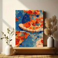 thumbnail image 6 of Abstract Circle Canvas Print Dining Room Hallway Home Wall Art, 6 of 8