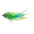 thumbnail image 2 of 7 "Pesca con Mosca Moscas de Agua Salada Streamer Steelhead Salmon Striper Lucio Trucha Simulación Moscas Verde Sunnimix Moscas de pesca con mosca, 2 of 8