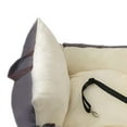 thumbnail image 2 of Asiento elevador portátil para perros y gatos, cama transportadora para mascotas, reposabrazos antideslizante, tamaño pequeño Gris, 2 of 2