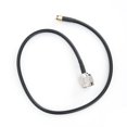 thumbnail image 3 of Cable de fibra de cola con conector chapado en níquel y oro, SMA macho a N macho, cable de transferencia RG58 de polo inverso, 3 of 6