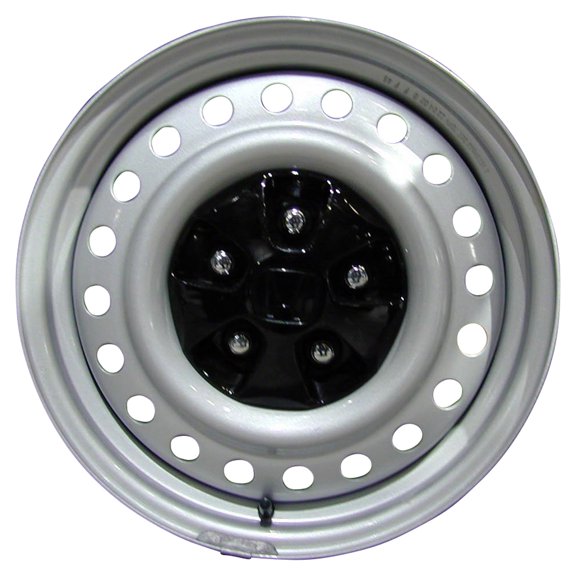 Kai 16 X 6.5 New Premium Replacement Steel Wheel Replica, Black, Fits 2003 - 2004 Honda Element