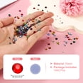 thumbnail image 2 of Uxcell 1440 Piezas de Rhinestone Hotfix Flatback de 4.8mm, Gemas Redondas de Resina para Manualidades, Ropa, Decoración DIY, Arte de Uñas, (SS20, Rojo), 2 of 7