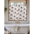 thumbnail image 4 of Sand Camel Living Room Curtains 2 Panel, Vintage Farmhouse Desert Animals Camel Cafe Window Treatment, Farmhouse Bedroom Bathroom Kitchen Curtains Drapes 104"x54", 4 of 6