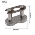 thumbnail image 5 of 15 Pack Master Link Chain #40 Chain Master Link Chain Master Link for Bicycle Chain, 5 of 5