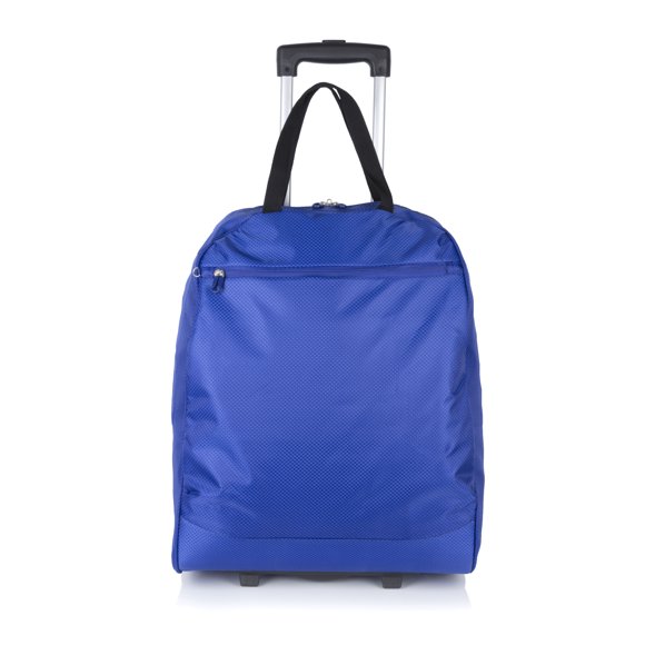 Rosetti rolling shopper tote, blue