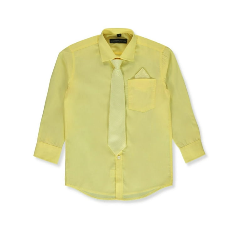 kids yellow dress shirt
