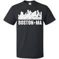 thumbnail image 3 of Inktastic Boston Massachusetts City Skyline with Grunge T-Shirt, 3 of 5