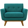 thumbnail image 5 of Modway Engage Upholstered Fabric Armchair in Teal, 5 of 5