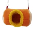 thumbnail image 3 of HOTYA Small Animal Warm Bed Hanging House Playground Cage Nest Accessories for Sugar Glider Hamster Ferret Easy to Hang, 3 of 8
