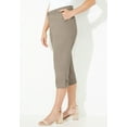 thumbnail image 3 of Catherines Women's Plus Size Liz&Me Chino Tab Capri, 3 of 5