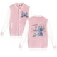 thumbnail image 3 of Sudadera con capucha de Disney Stitch de los años 90, chaqueta de béisbol para hombres y mujeres, sudadera para niños y niñas, chaquetas Harajuku, ropa de calle, abrigos universitarios Y2k, 3 of 5