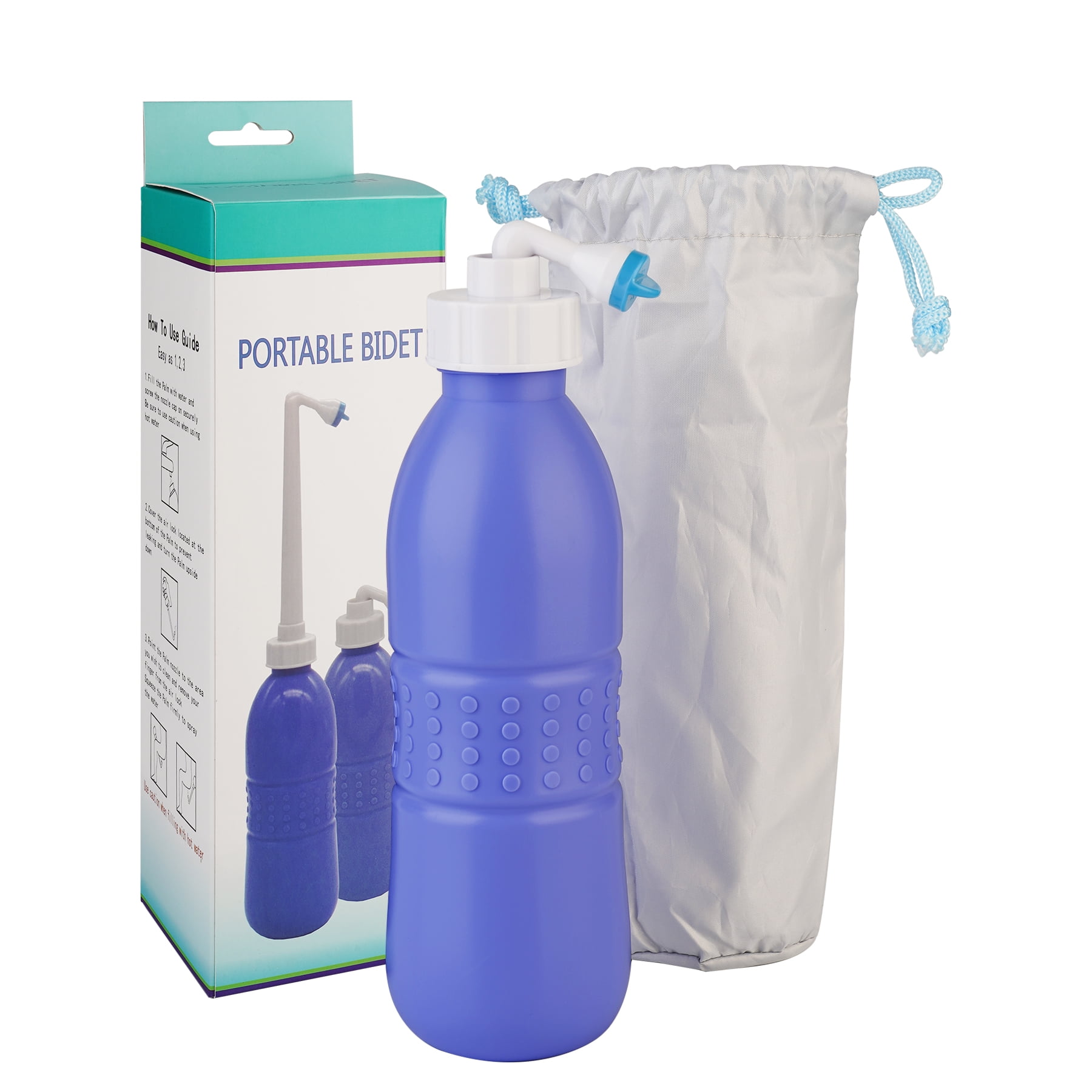 Buy Hibbent 620ml Portable Travel Bidet Bottle for Personal Hygiene