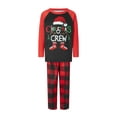 thumbnail image 5 of Nituyy Christmas Matching Pajamas for Family Sets 2023 Elk Santa Christmas Tree Print Cute Funny Xmas Sleepwear Pjs Sets, 5 of 7