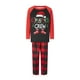 thumbnail image 5 of Conjuntos de pijamas familiares a juego Fiomva con estampados de Papá Noel, pijamas navideños para hombres, mujeres y niños., 5 of 7