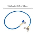 Haqieyen 1 Set Refrigerant Recharge Hose Car Air Conditioning Fluoride