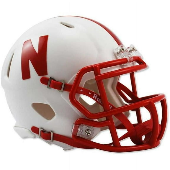 Riddell NCAA Nebraska Cornhuskers Flash Alternate Speed Mini Replica Helmet #90261