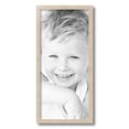 thumbnail image 2 of ArtToFrames 10x22 inch Clear Stain Picture Frame, White Wood Poster Frame (4113), 2 of 8