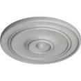 thumbnail image 3 of 54"OD x 4 7/8"P Large Classic Ceiling Medallion (Fits Canopies up to 13 1/2"), Hand-Painted Frost, 3 of 6