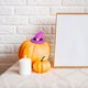 thumbnail image 4 of Teissuly Mini Halloween Garden Figurines Cute Pumpkin Ghost Resin Miniature Model Witch Figurines Decorated Halloween Party DIY Decoration Teissuly WER202311012540, 4 of 4