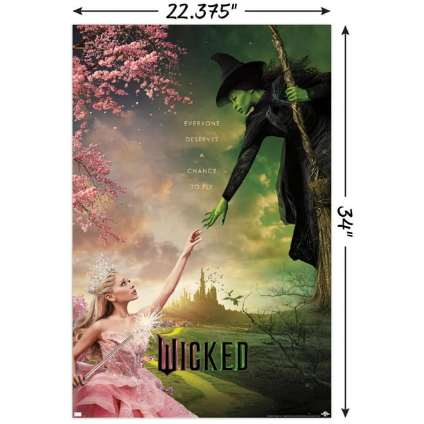 Wicked (2024) - One Sheet Wall Poster, 22.375