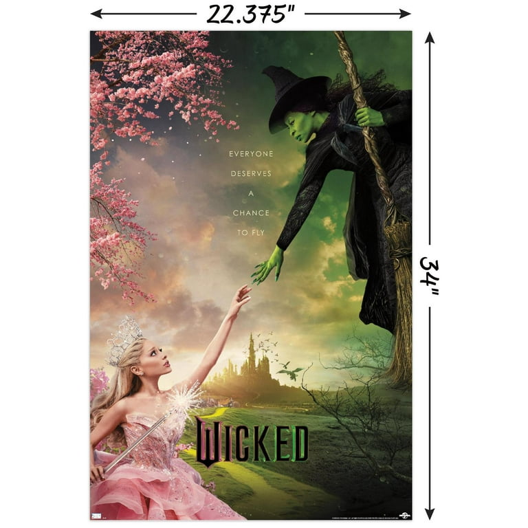 Wicked (2024) - One Sheet Wall Poster, 22.375