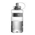 thumbnail image 1 of Botella de agua deportiva portátil, taza de paja de plástico de gran capacidad para exteriores, botella de almacenamiento de agua para Fitness, gris, 2L YUNYI BRAND  Deportes, 1 of 8