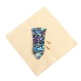 thumbnail image 3 of OULII 1Pack Natural Abalone Shell Truss Rod Cover for Electric Guitar Parts Multi Colored Vintage Style 61x28x0.06in, 3 of 5