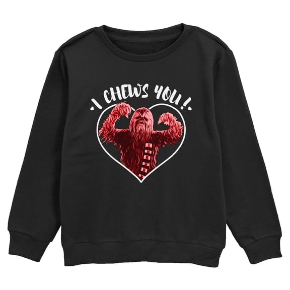 Boy's Star Wars: A New Hope Valentine's Day I Chews You Sweatshirt