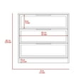 thumbnail image 2 of Newboti Furniture Washington Three Drawer Dresser 49146, 2 of 7