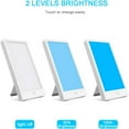 thumbnail image 2 of Sunlight Simulator Lamp, Tablet Design with Full Spectrum Light, Boost Mood for Home, Office, Café Shop, Yoga Class (Adjustable Brightness, UV-Free Light), 2 of 6