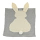thumbnail image 1 of Suave Tiro De La cinturo Funda De Almohada Cojín Decorativo Funda De Cojín Para Sala De Niños Dormitorio 18x18 Pulgadas gris, 1 of 8