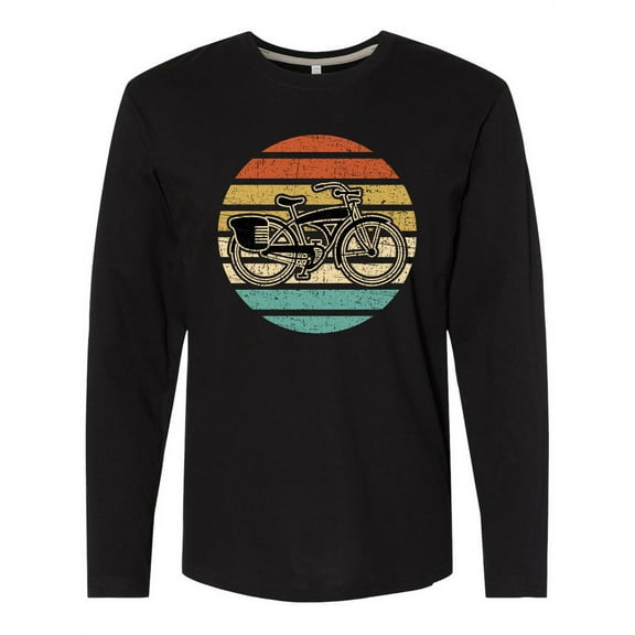 Inktastic Cycling Vintage Bicycle for Cyclist Long Sleeve T-Shirt