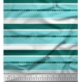 thumbnail image 1 of Soimoi Satin Silk Fabric Horizontal Stripe Decor Fabric Printed Yard 42 Inch Wide, 1 of 3
