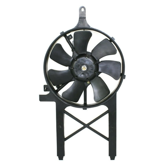 DAMAIJOY 1pc Condenser Cooling Fan A/C Assembly Set for Nissan for Frontier 2.5L 2005-2017 2019 & 4.0L 2005-2019 for Pathfinder 4.0L 2005-2012 for Xterra 4.0L 2005-2015 NI3020100 9608230