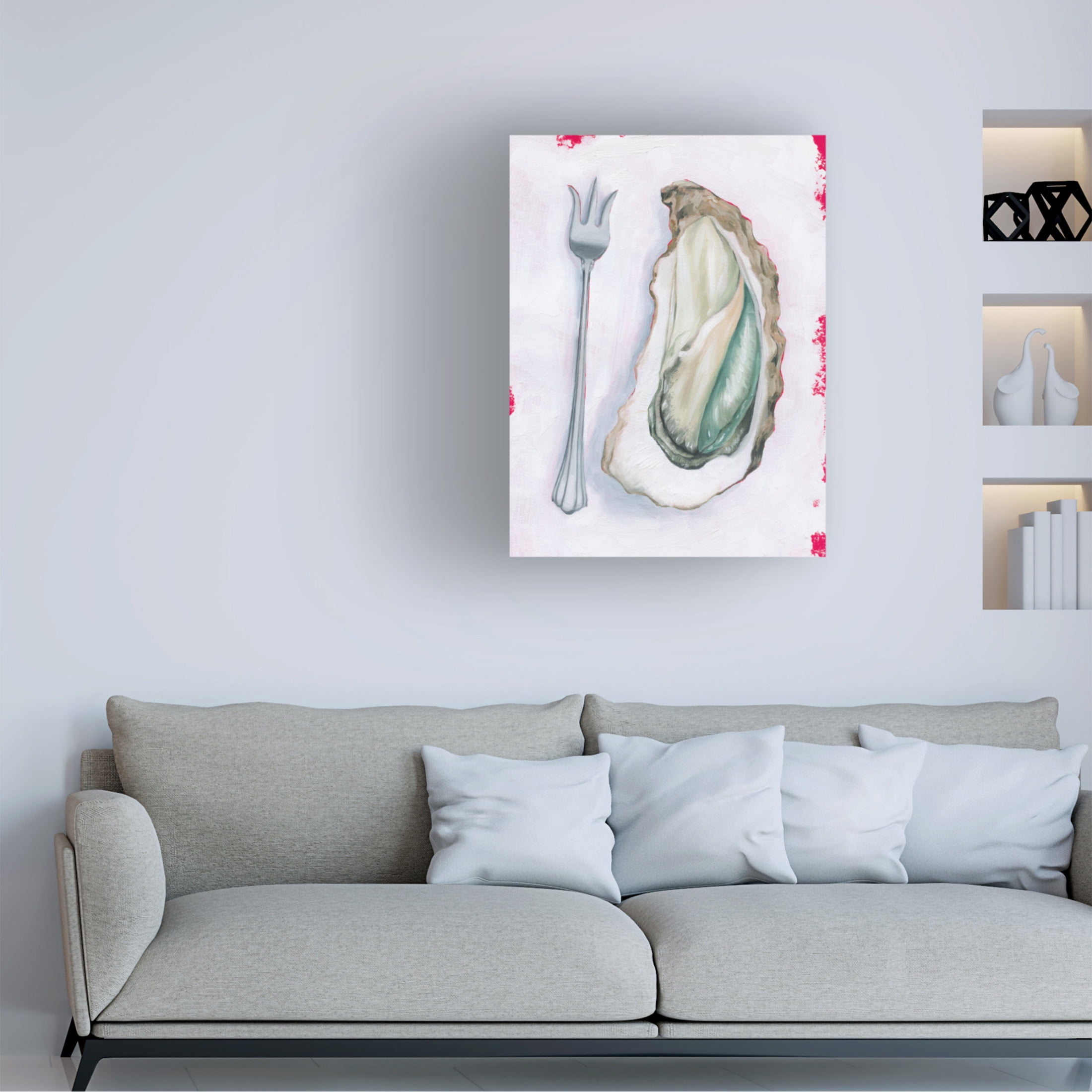 Trademark Fine Art Grace Popp Sea in a Shell II Canvas Wall Art