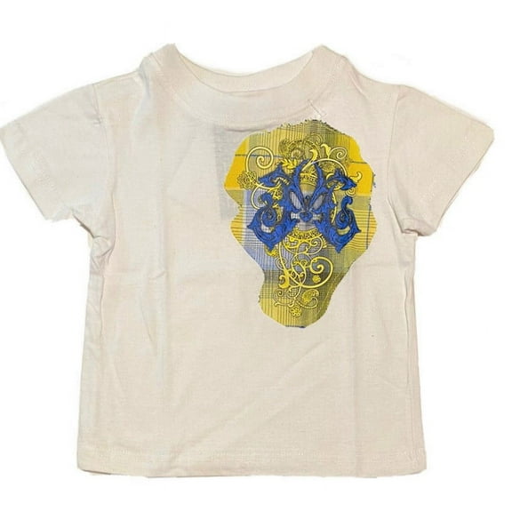 MECCA SHIRT BOYS - WHITE SZ 12 MONTHS - TOP TEE SHIRT SHORT SLEEVE BABY
