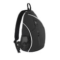 thumbnail image 2 of Slim Badminton Racket Bag, Adjustable Shoulder Crossbody Tennis Backpack for Outdoor Sports Training, 2 of 8