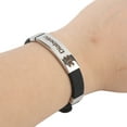 thumbnail image 1 of Diabetes  Bracelet, Adjustable Diabetic Bracelet Alert  for Emergency for Patients, 1 of 8