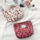 thumbnail image 1 of 2 uds bolsa de maquillaje de terciopelo rosa flor bolsa de cosméticos para mujer, bolsas de maquillaje de lona de gran capacidad accesorios de bolsa de aseo de viaje, 1 of 5