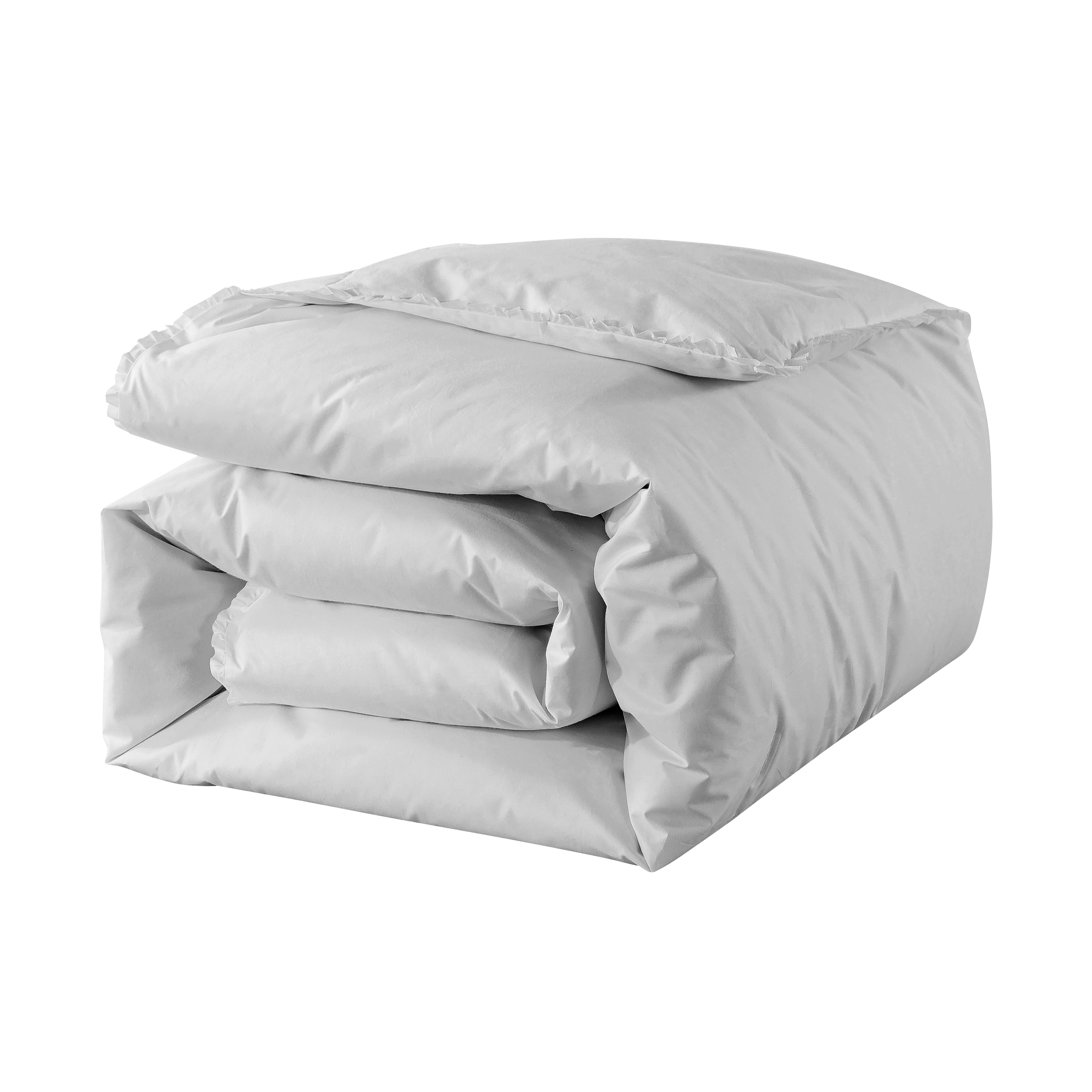 Ruffle Down Alternative Blanket - Full/Queen - Glacier Grey