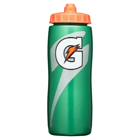 Gatorade Contour Style Squeeze Water Bottle, Green, 28oz