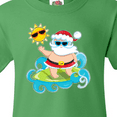 thumbnail image 4 of Inktastic Surfing Santa Youth T-Shirt, 4 of 5