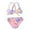 Light Pink, variant on REDARER Girls Two Piece Swimsuits Bathing Suit Cute Swimwear Striped Ruffle Floral ,Girls Swimsuit,9-10 Years