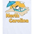 thumbnail image 3 of Peanuts - North Carolina Sunbathing Lucy -Toddler And Youth Short Sleeve Graphic T-Shirt, 3 of 6